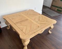 Beautiful wood coffee table 