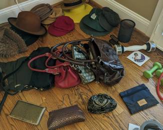 Ladies handbags & hats