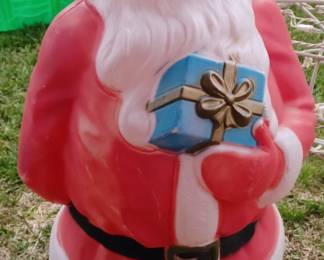 Vintage blow mold Santa...almost three feet high!