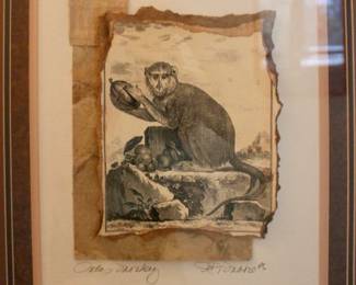 Monkey art decor