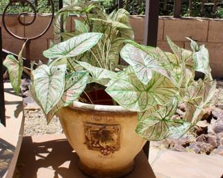 Fake leafy decorative plant 