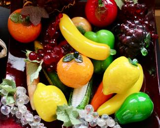 Fruit bowl table centerpiece decor