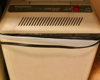 Panasonic paper shredder 