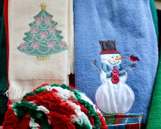 Christmas towels