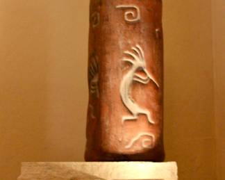 Kokopelli vase decor