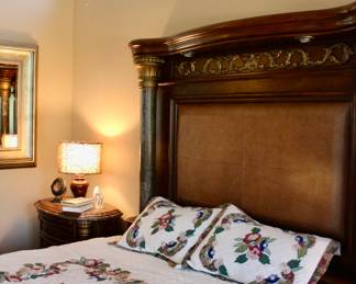 Floral bed sheet spread king size 