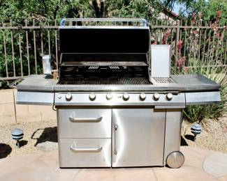 Heavy duty Jennair 5 burner grill 