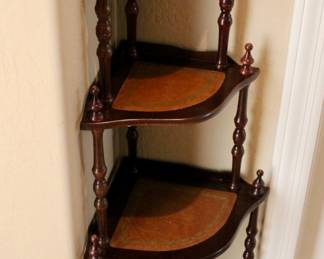 Decorative Victorian corner shelf