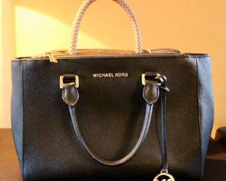 Michael Kors black designer purse 