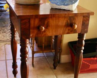 Nightstand table with drawer 