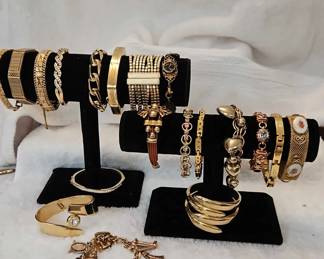 Gold Toned Bracelets 