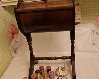 Vintage Sewing Stand And More