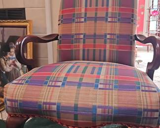Queen Ann Upholstery Chair 