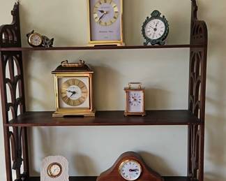 Clocks With Shelf