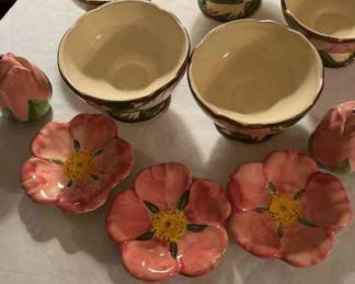 Franciscan Desert Rose Dessert Cups MORE