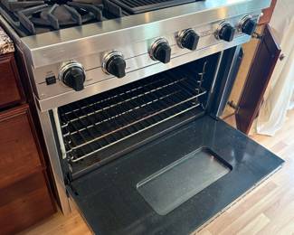 SOLD! VIKING Professional Gas Range and Exhaust Hood