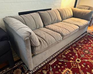 Vintage MCM/Contemporary Grey Sofa by Bernhardt
