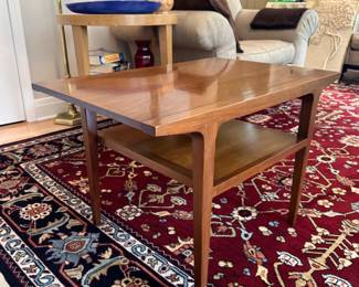 BUY IT NOW: $180 Vintage Mid-Century Modern 'Counterpoint' Side Table by Drexel. Dimensions: 20"H x 20"W x 30"L.