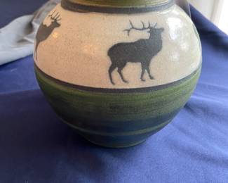 Jeremy Diller Raku pottery