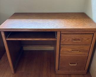  Vintage  Oak Desk
43 x 24 x 30
