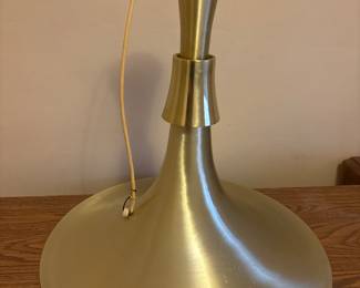 MCM aluminum hanging trumpet light fixture
Approx 24 x 24