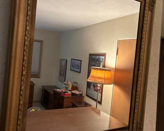 Antique wood framed mirror
28 x 34