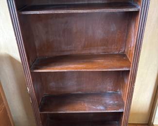 Distressed Wood Antique  Bookcase
24 x 9 x 45