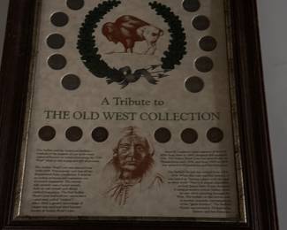 Framed Nickels and Indian Heads
A TributeTo The Old West