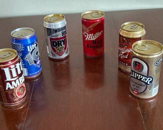 Porto-type Miller cans
Never filled with Beer!