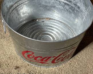 Metal Coca Cola bin