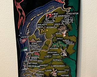 Holland Souvenir Scroll Map