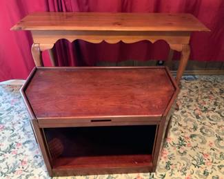 Sofa Table and Dog Bed
