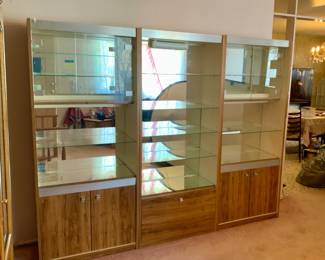 Mid Century Modern Display Cabinets

