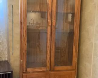  Wood Display Cabinet
