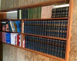 Encyclopedia Americana Set and More Books
