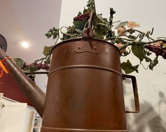 decor, vintage watering can