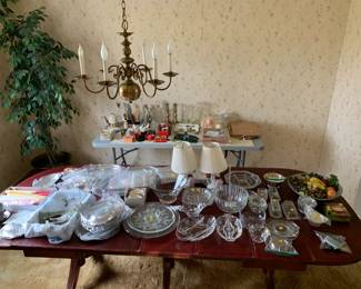 Kitchen and Dining room items