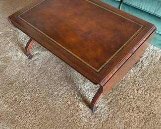 coffee table - drop ends 34x21(with ends dropped)