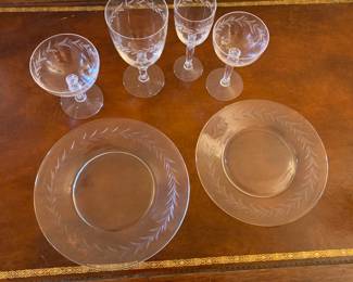 Vintage Fostoria Holly