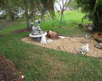 Garden statuary