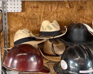 Western attire and cowboy hats