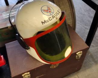 Vintage Mcauley space helmet 