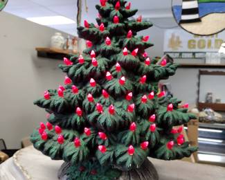 Large ceramic Christmas tree