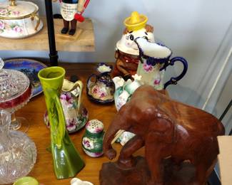 Mid century. Bud vases and more