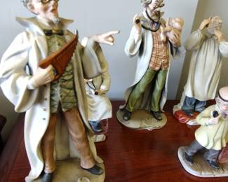 Awesome porcelain vintage medical. figurines.