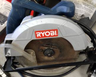 Ryobi circular saw.