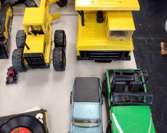 Vintage Tonka dump truck and more