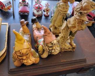 Ceramic gnomes