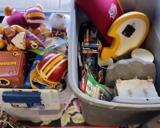 Vintage Redskins memorabilia