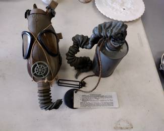 World war 2 gas mask.